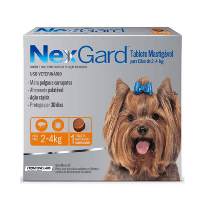 Nexgard 2-4 kilos