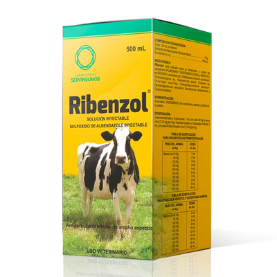 Ribenzol - Tratamiento para parasitosis en bovinos.