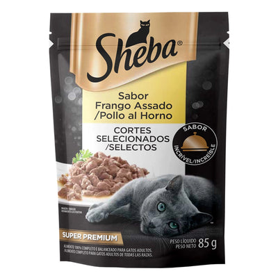 Sheba Comida Húmeda para Gato Sabor a Pollo x 85 gr