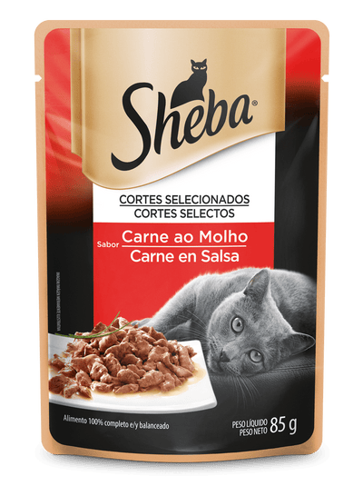 Sheba Comida Húmeda para Gato Sabor a Carne x 85 gr