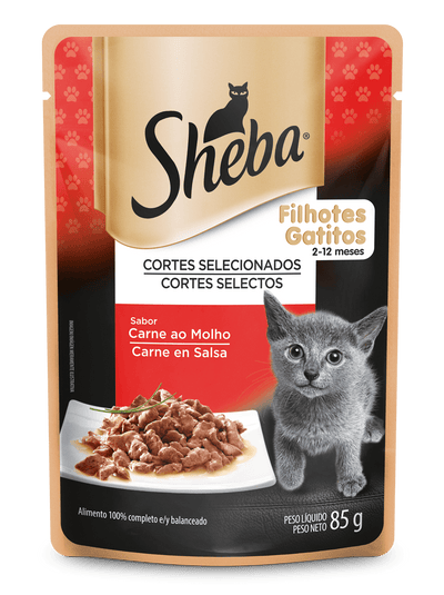 Sheba Comida Húmeda para Gatito x 85 gr