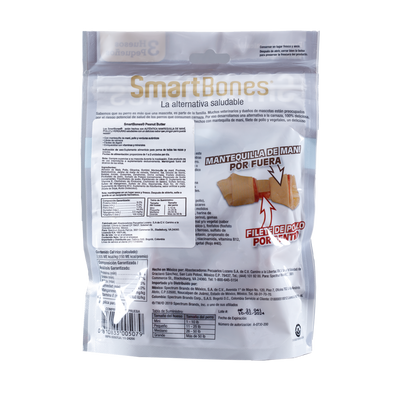 Smartbones Snack Para Perros Pequeños Mantequilla de Mani x 3 u