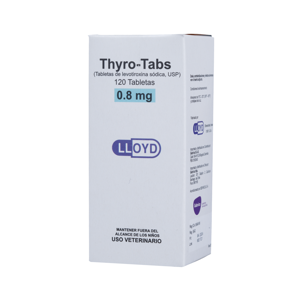 Thyro-Tabs Perros x 120 Tabletas