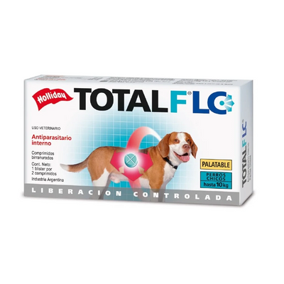 Antiparasitario Interno para Perros Total F LC Hasta 10 kg