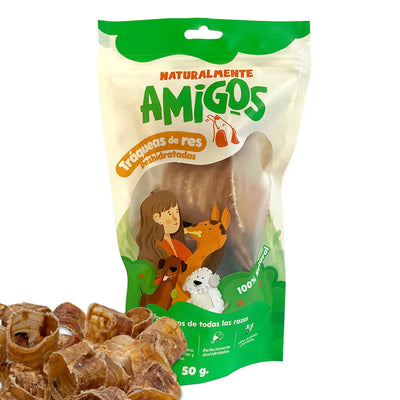 Traqueas de Res Deshidratadas Amigos X50Grs