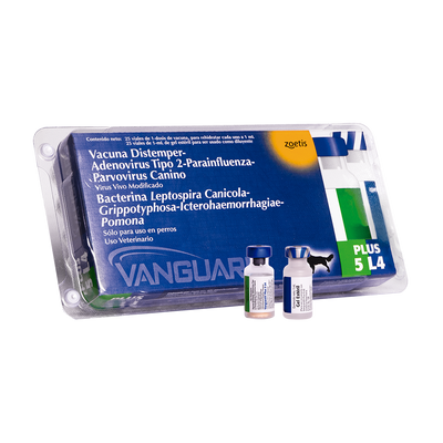 Vacuna Para Perro Vanguard Plus 5 L4-Pentavalente