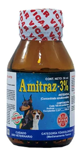 Amitraz pets 3% x 50 ML