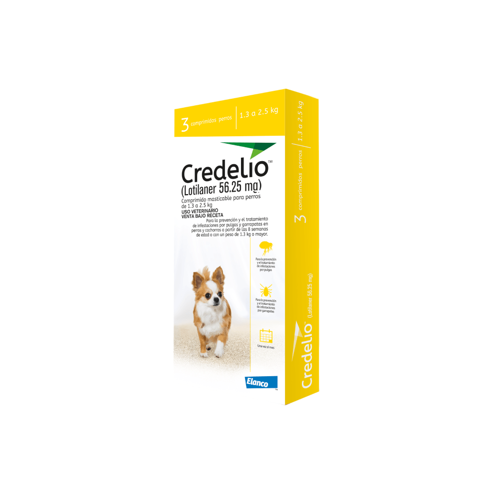Credelio para Perros 1.3 - 2.5 kg