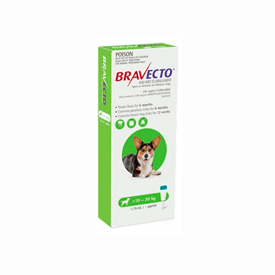 Bravecto Antipulgas para Perros 10 – 20 Kg