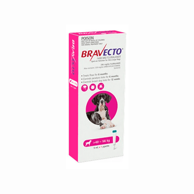 Bravecto Antipulgas para Perros 40 – 56 Kg