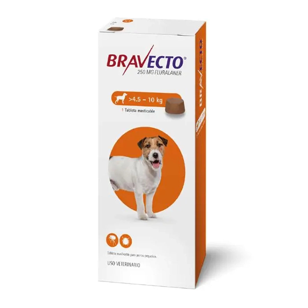 Bravecto Antipulgas y Garrapatas para Perros 4.5 – 10 Kg