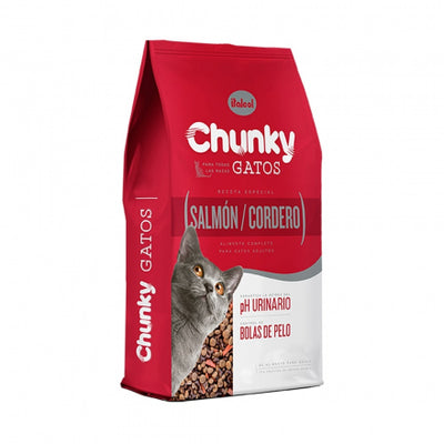Chunky Comida para Gatos Sabor a Salmón y Cordero x 1.5 kg