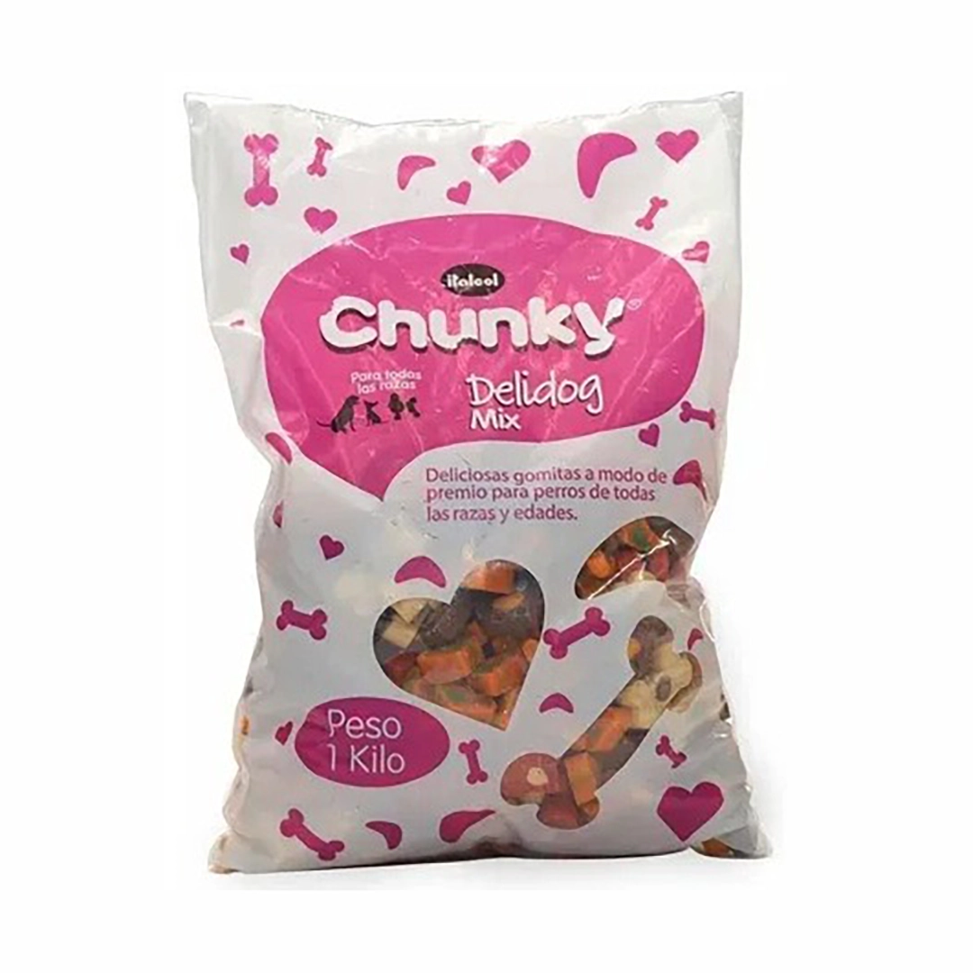 Chunky Recarga Bombonera Delidog Mix x 1 kg