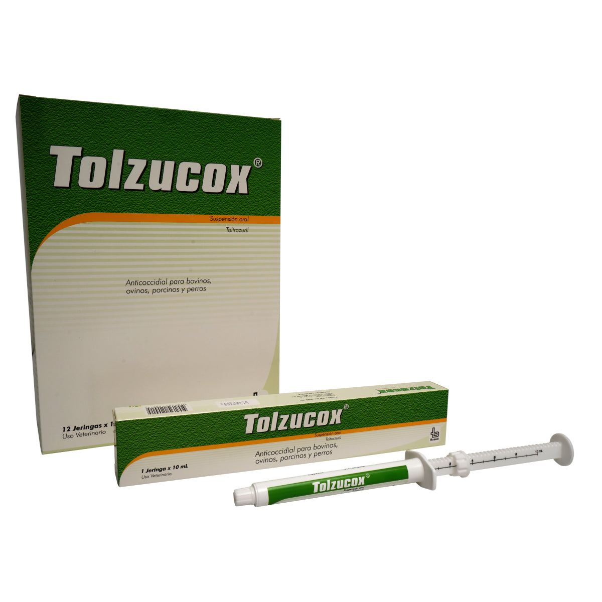 Tolzucox Suspensión 5% Jeringa x10 ml