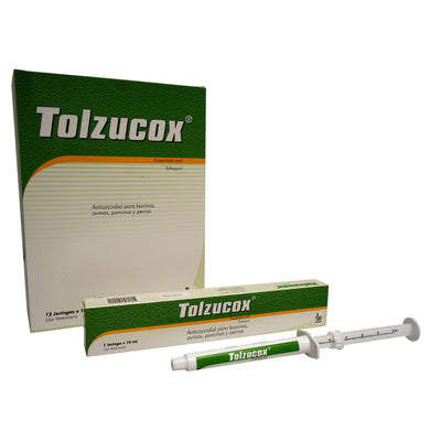 Tolzucox Suspensión 5% Jeringa x10 ml
