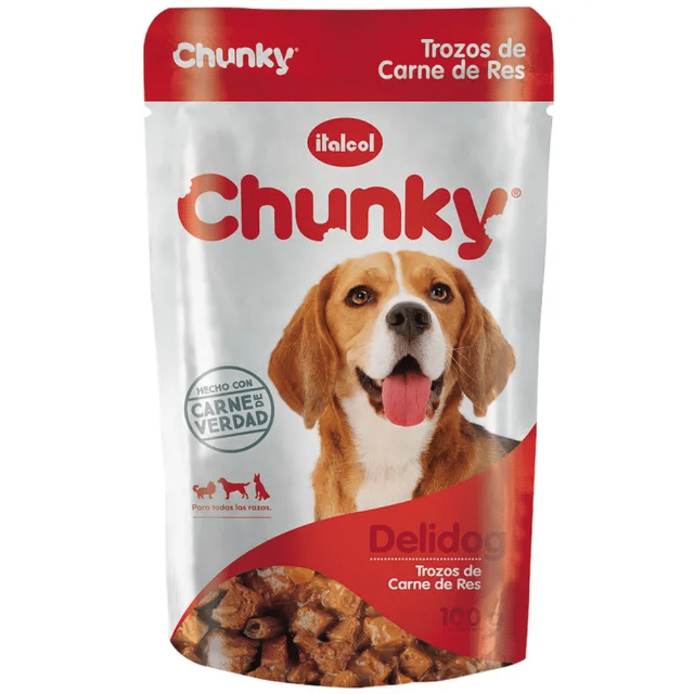 Chunky Delidog Trozos de Carne de Res