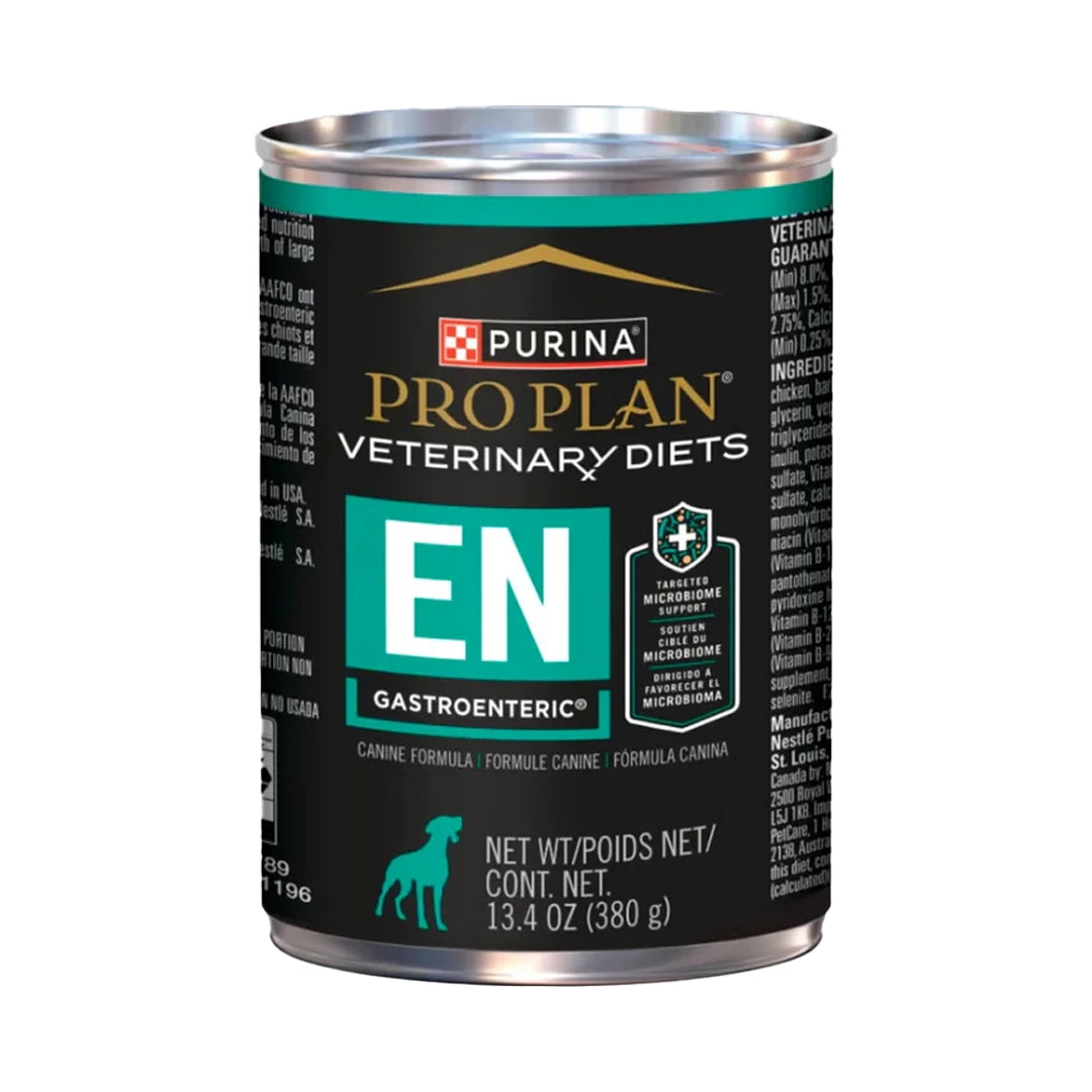 Purina® Pro Plan® Comida Húmeda Canine Veterinary Diets EN Dietas Gastroentérico  x 379gr