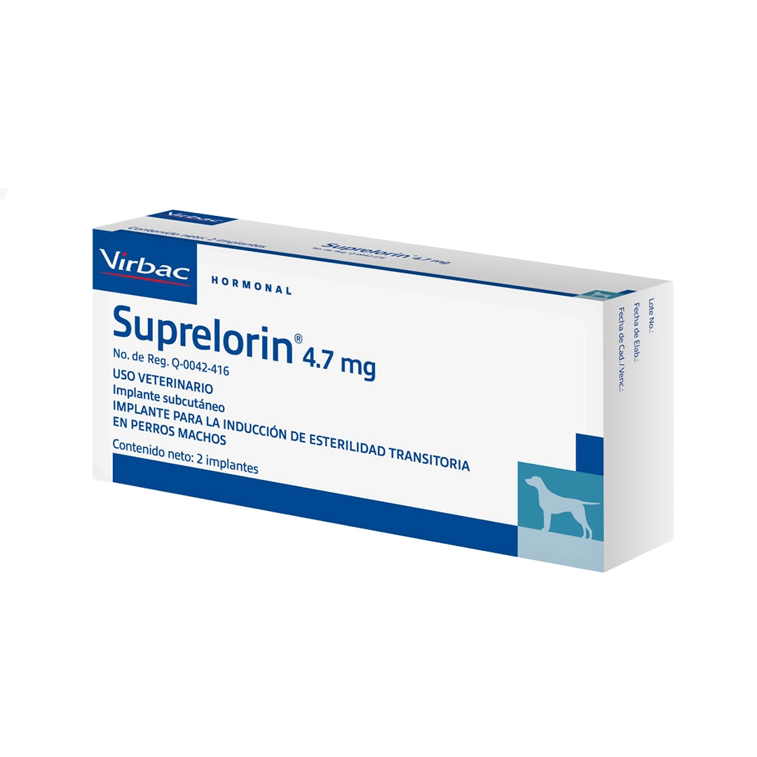 Suprelorin® 4.7 mg – Implante subcutáneo